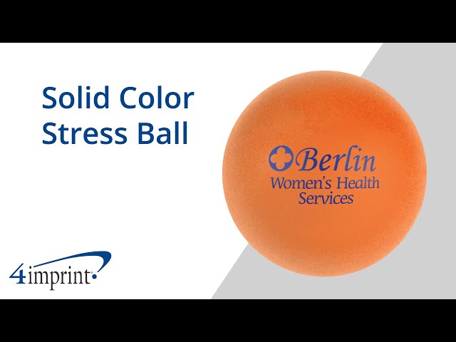 Solid Color Stress Ball - Custom Stress Ball by 4imprint