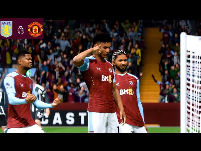 EA SPORTS FC 24_ Aston Villa Vs. Manchester United - English Premier League 23/24 Match | PS5™[4K60]