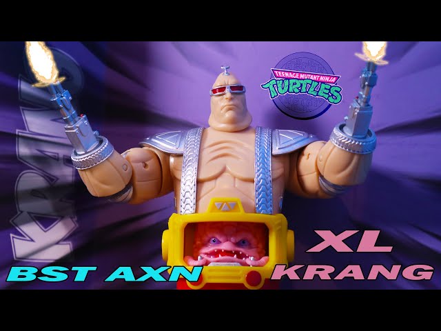 Loyal Subjects BST AXN Teenage Mutant Ninja Turtles XL! Krang Android Body Figure Review