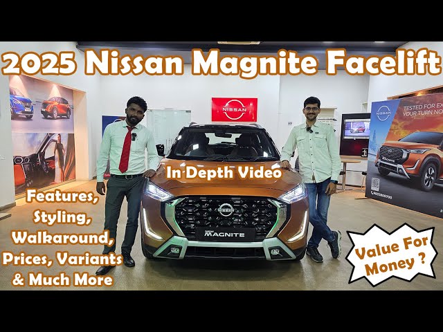 2025 Nissan Magnite🔥|All About The Most Affordable Compact Suv😮|Nissan Magnite Facelift Detail Video