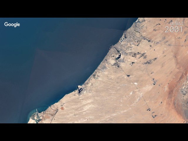 Google Earth Timelapse: Dubai, UAE