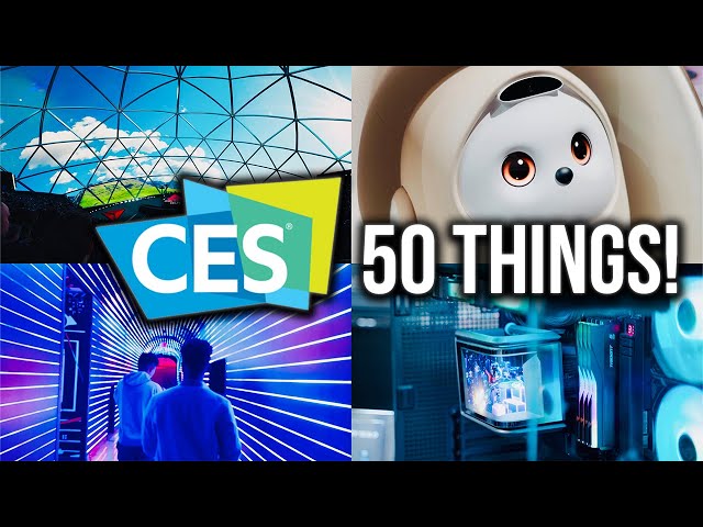 50 BEST Tech Gadgets I Saw In Vegas At CES 2025!