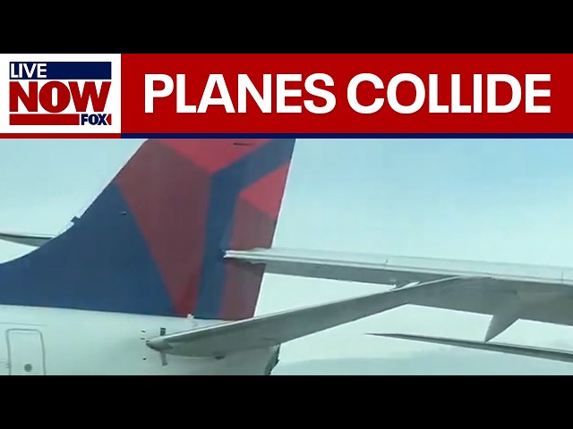 Planes collide on the taxiway at Sea-Tac Airport | LiveNOW from FOX