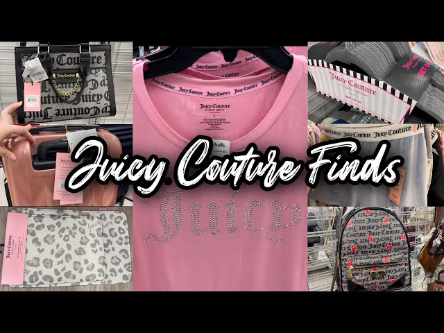 JUICY COUTURE SHOPPING VLOG | COME SHOP WITH ME AT TJ MAXX, MARSHALLS AND BURLINGTON