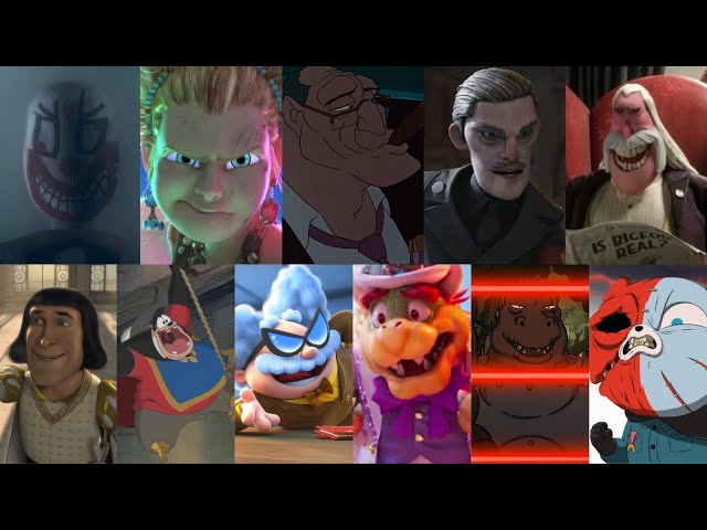 Defeats of My Favorite Animated Movie Villains Part 14