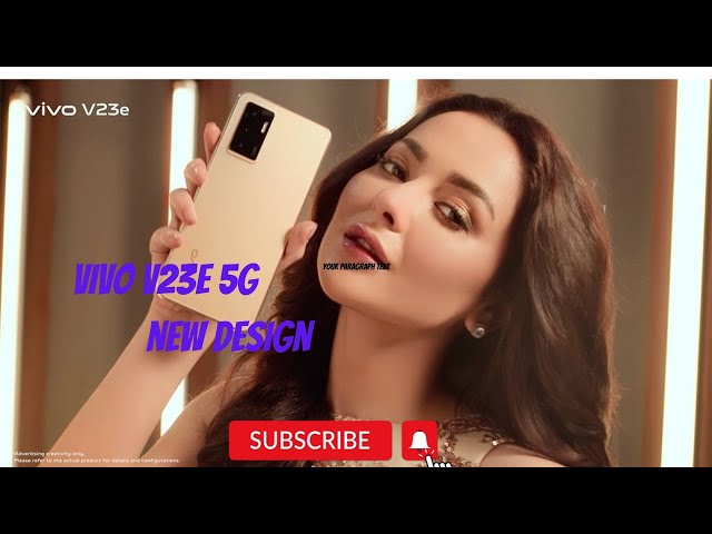 vivo v23e 5g new design and first look                         tech bhatti