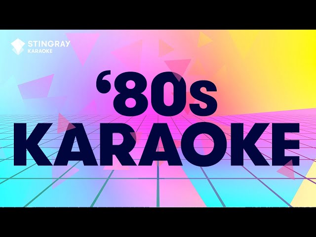 BEST OF '80s KARAOKE WITH LYRICS: Van Halen, Madonna, Elton John, Toto, Queen, Diana Ross & More!