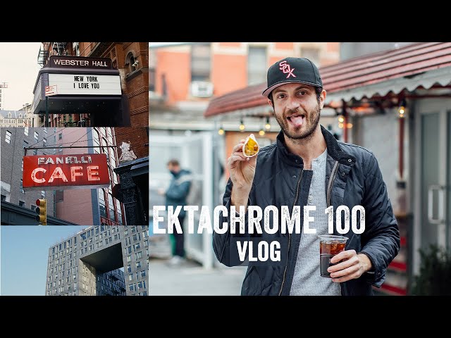 NYC Coffee and Tacos on Film! Ektachrome 100 Canon AE-1 | Brunch Boys