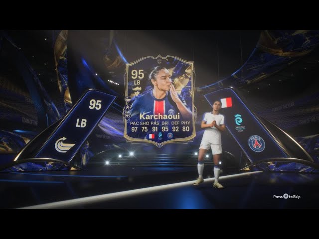 EAFC 25 Tradable TOTY Karchaoui 7.5k Pack