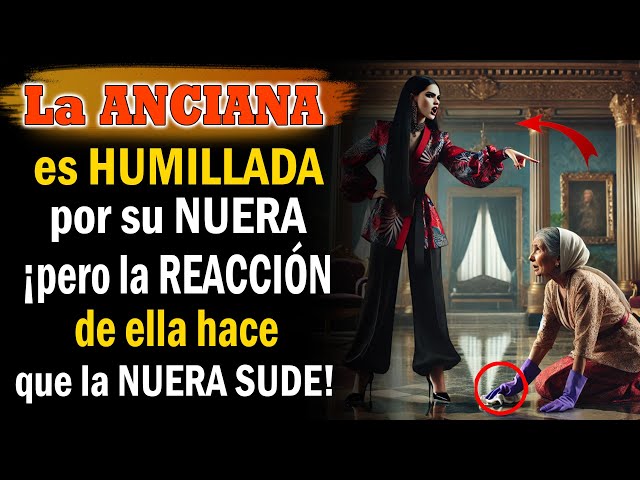 La ANCIANA es HUMILLADA por su NUERA, ¡pero la REACCIÓN de ella hace que la NUERA SUDE!