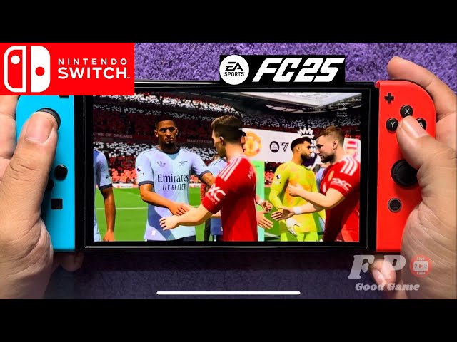 EA FC 25 Gameplay on Nintendo Switch (Full Game)