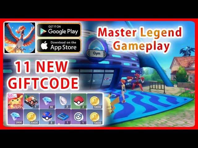 Master Legend Gameplay & How to Redeem Code Master Legend & All 11 Giftcodes (Pokemon RPG Android)