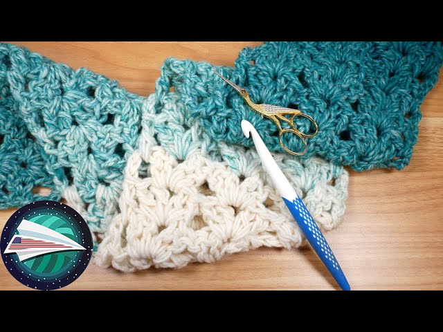 Crochet | Quick scarf from one ball of wool | XXL scarf