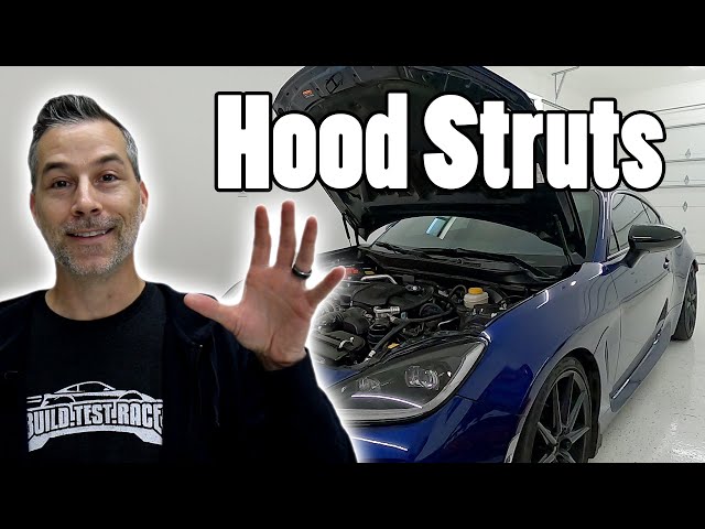 Noble Gen2 Hood Strut Install - 2022 Toyota GR86