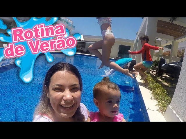 ROTINA PELA MANHÃ DE VERÃO #DepoisdoBebê | Kathy Castricini