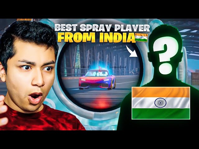 ROLEX REACTS to #1 SPRAY PLAYER FROM INDIA | PUBG MOBILE | BGMI