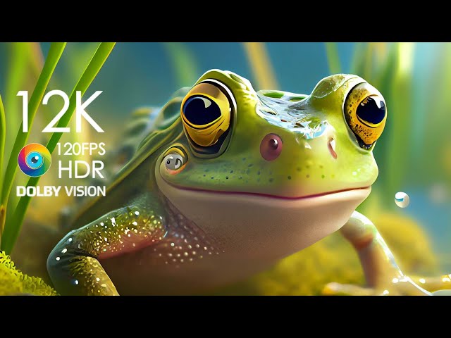 UNIQUE ANIMAL COLLECTION 12K (120fps) Ultra HD | with Natural Sounds (color dynamic)