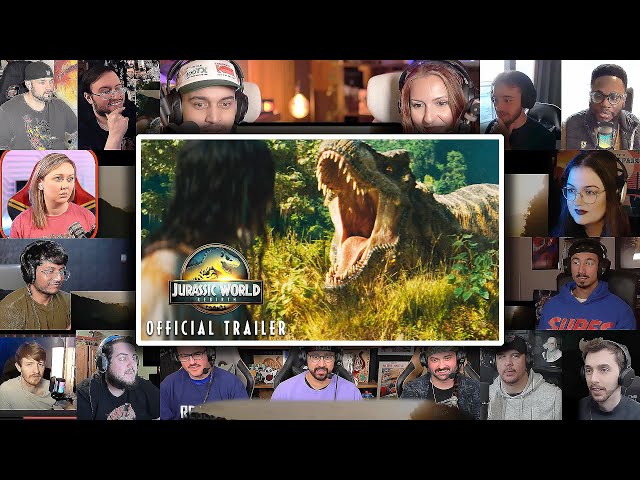 NEW TRAILER REACTION|JURASSIC WORLD REBIRTH TRAILER REACTION MASHUP*FIRST TIME WATCHING