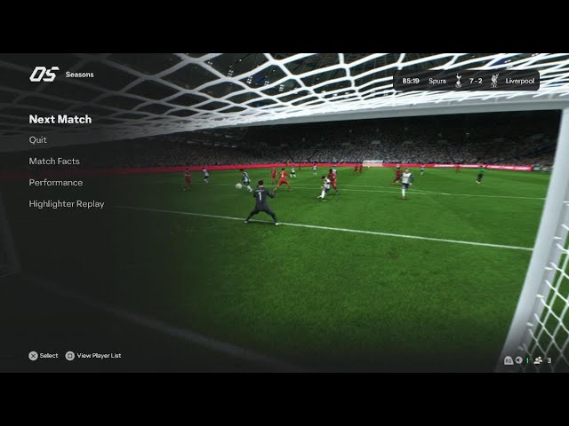 EA SPORTS FC 25 SPURS vs. LIVERPOOL seasons online gameplay #PS5 4K HDR