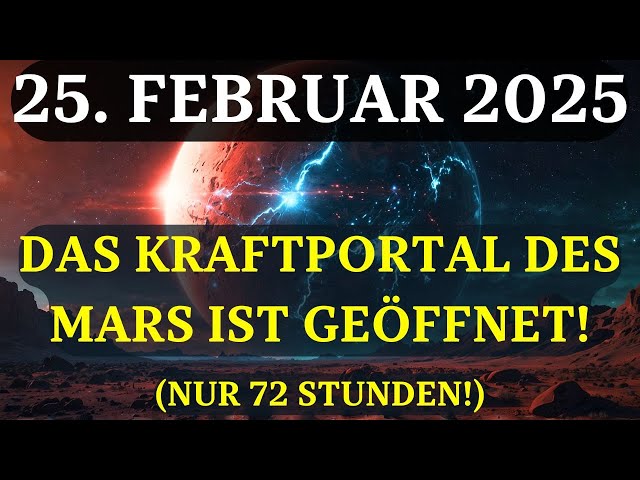 PORTAL GEÖFFNET! Die Mars-Energie gerät nach der Rückläufigkeit außer Kontrolle! Was passiert?