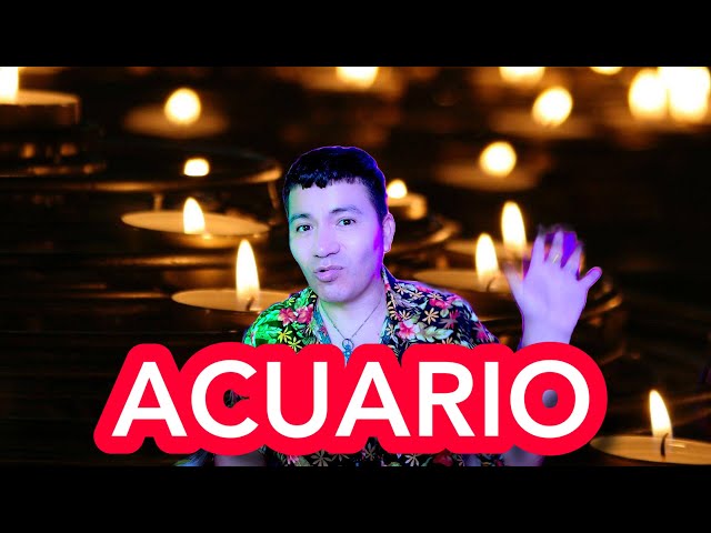 ACUARIO ♒️  HAY ALGO EN TU (CUERPO)  Y SER QUE NO ES DE ESTE MUNDO