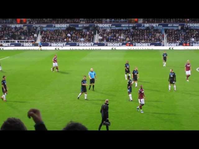 West Ham 0 - 4 Manchester United. Gary Neville is a very angry man!