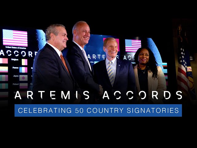 Artemis Accords: Celebrating 50 Country Signatories