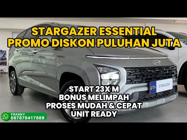 HYUNDAI STARGAZER ESSENTIAL ‼️MPV VALUE FOR MONEY TERBAIK BOSS‼️#stargazer @DealerMobilHyundaiid