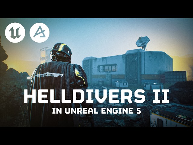 Recreating a Helldivers 2 Game Environment in UE5 with Dash