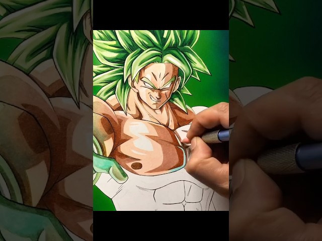 Drawing Broly #dragonball #artology #broli #art