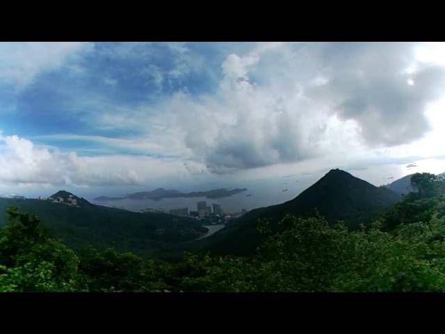 360 VR HongKong - Compass Lookout , Peak Garden, Hong Kong Island