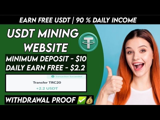 How to earn free usdt | free usdt cloud mining site | usdt investment site 2025 | usdt mining site