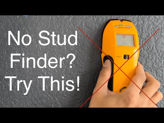 Must watch - Find studs without stud finder #studs #alternative #savemoney #diy #studfinder