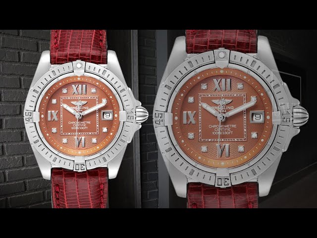 Breitling Windrider Cockpit Bronze Diamond Dial Ladies Watch A71356 | SwissWatchExpo