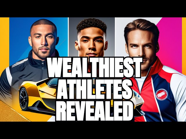 Unveiling the Top 10 Wealthiest Athletes of 2023 #messi #ronaldo #richest