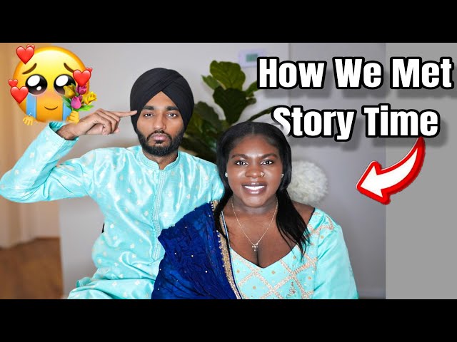 Blindian Couple's Love Story: HOW WE MET STORY TIME | INTERRACIAL COUPLE | BLACK AND INDIAN COUPLE