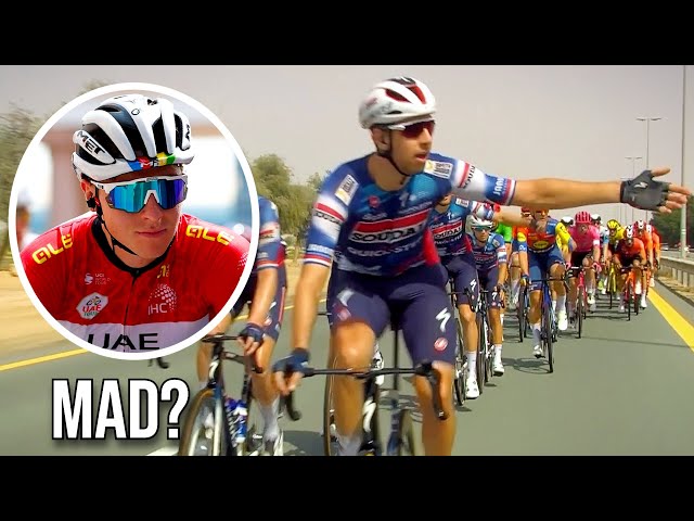 Why was the Peloton ANGRY at Tadej Pogacar for THIS? | UAE Tour 2025 Stage 5