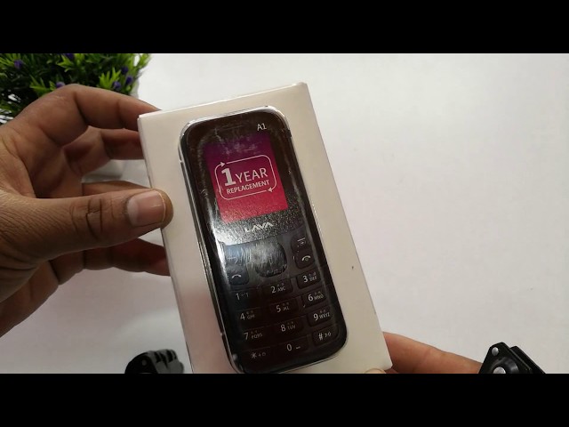 Lava A1 Mobile Unboxing