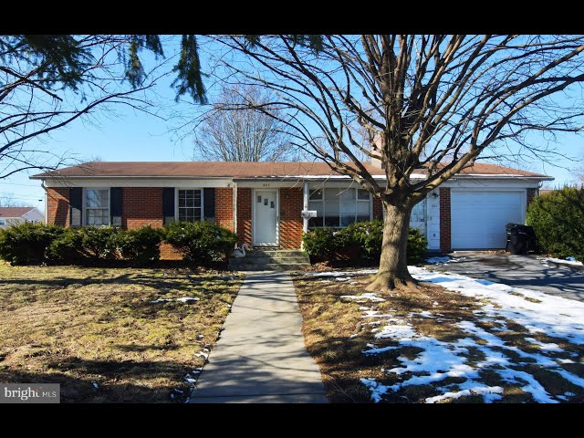 NEW LISTING: 601 FAIRVIEW AVENUE WINCHESTER VA 22601