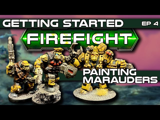 Firefight 2nd Edition Painting your Ork Marauders - Box to Board Ep. 4