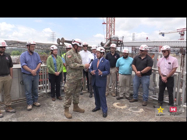 Project Perspective: Congressman highlights construction and praises workforce at Chickamauga Lock