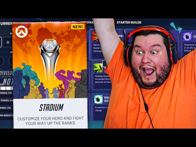 I Got To Try Overwatch 2's NEWEST Game Mode Stadium EARLY