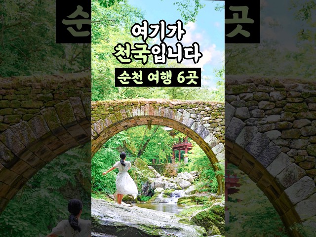 실패 없는 국내여행코스🌿 순천 가볼만한곳 베스트 6 여기 완전 천국