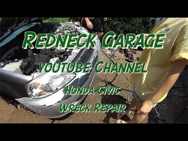 Front End Wreck Repair 2000 Honda Civic Final