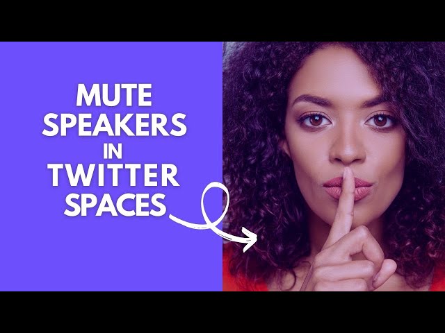 How to Mute Speakers in Twitter Spaces