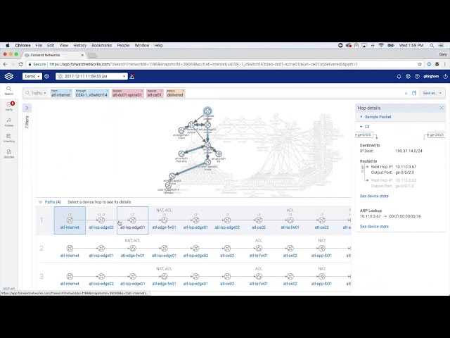 Forward Networks Search Demo