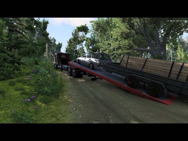 BeamNG.drive_TowTruck_Gavril-T-Series_MOD_Dacia1310-Brek_with_Trailer_easyRescue_On_PolandMap