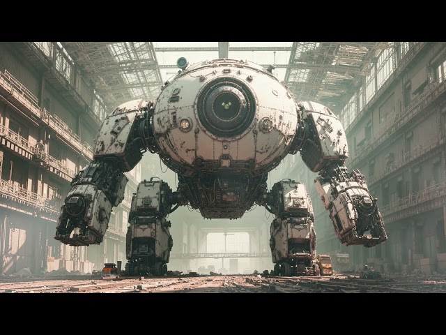 Mech Juggernaut - Post Apocalyptic Dark Ambient | Mysterious Cyberpunk Atmospheres for Deep Focus