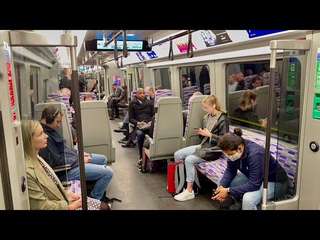 The Elizabeth Line is Open | First Person Elizabeth Line Ride Abbey Wood to Paddington [4K HDR]