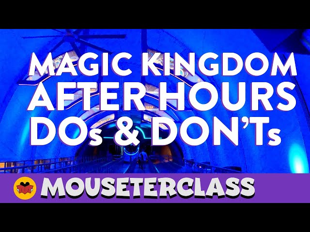 8 Tips to Get the Most out of Magic Kingdom After Hours